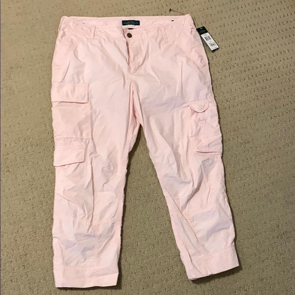 Ralph Lauren Pink Cargo Pants NWT - Picture 10 of 10